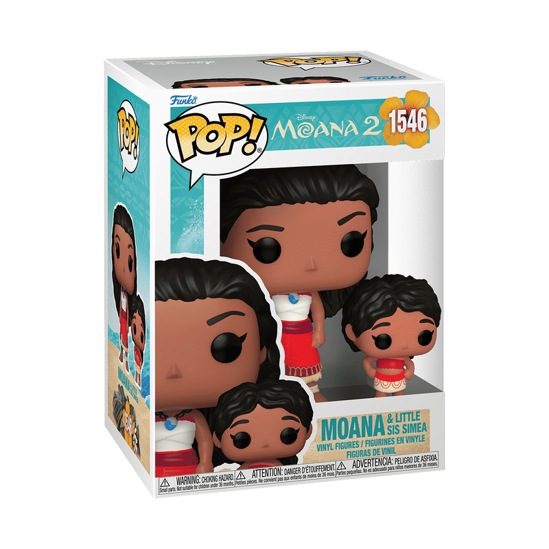 Pop! & Buddy Vaiana avec Petite Sœur Simea