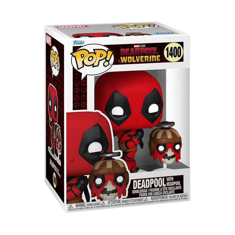 Pop! & Buddy Deadpool avec Headpool