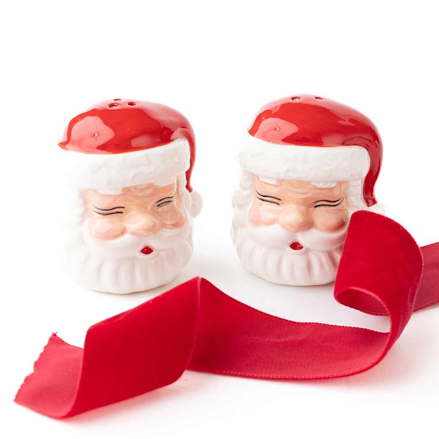 Sel et poivre Père Noël rouge