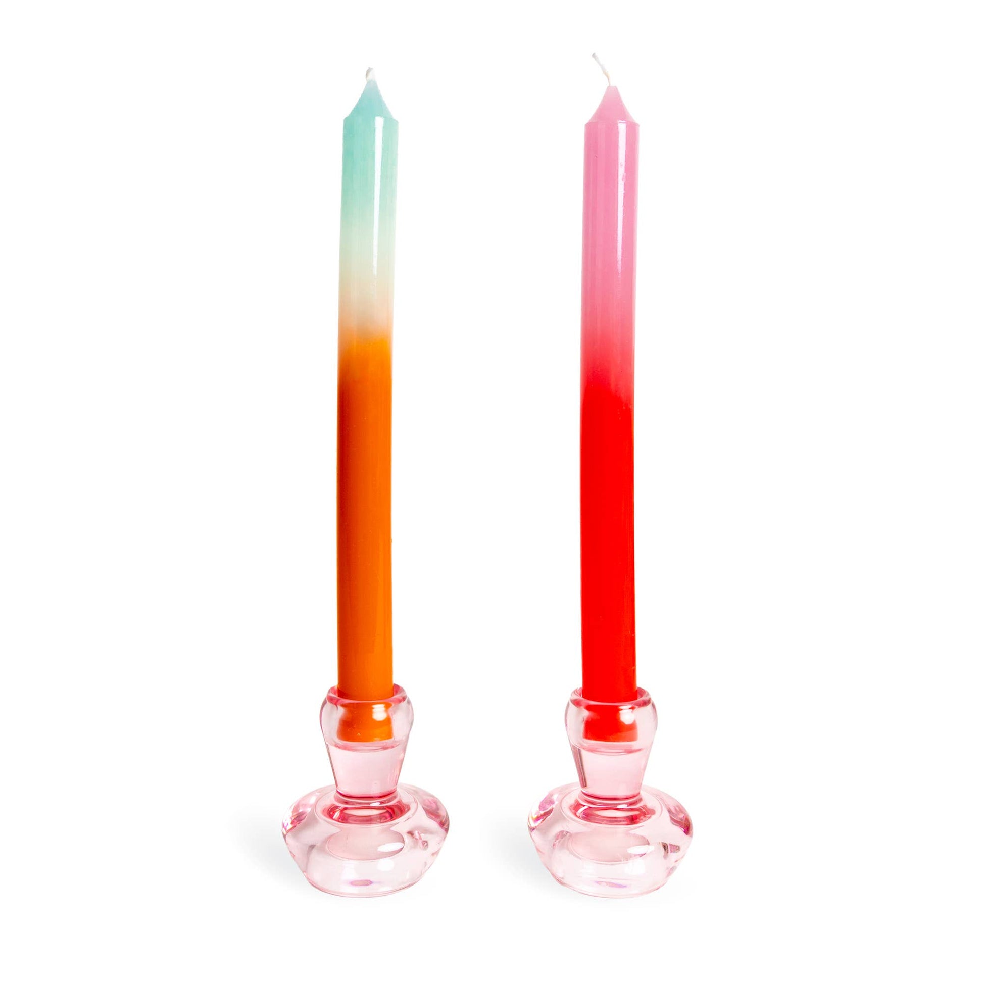 Lot de 2 Bougeoirs Champignon Roses S3 Helio Ferretti Vue 4