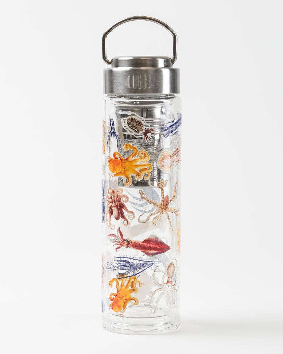 Infuseur à thé pieuvre et calmar – produit scientifique Cognitive Surplus EU, vue 3