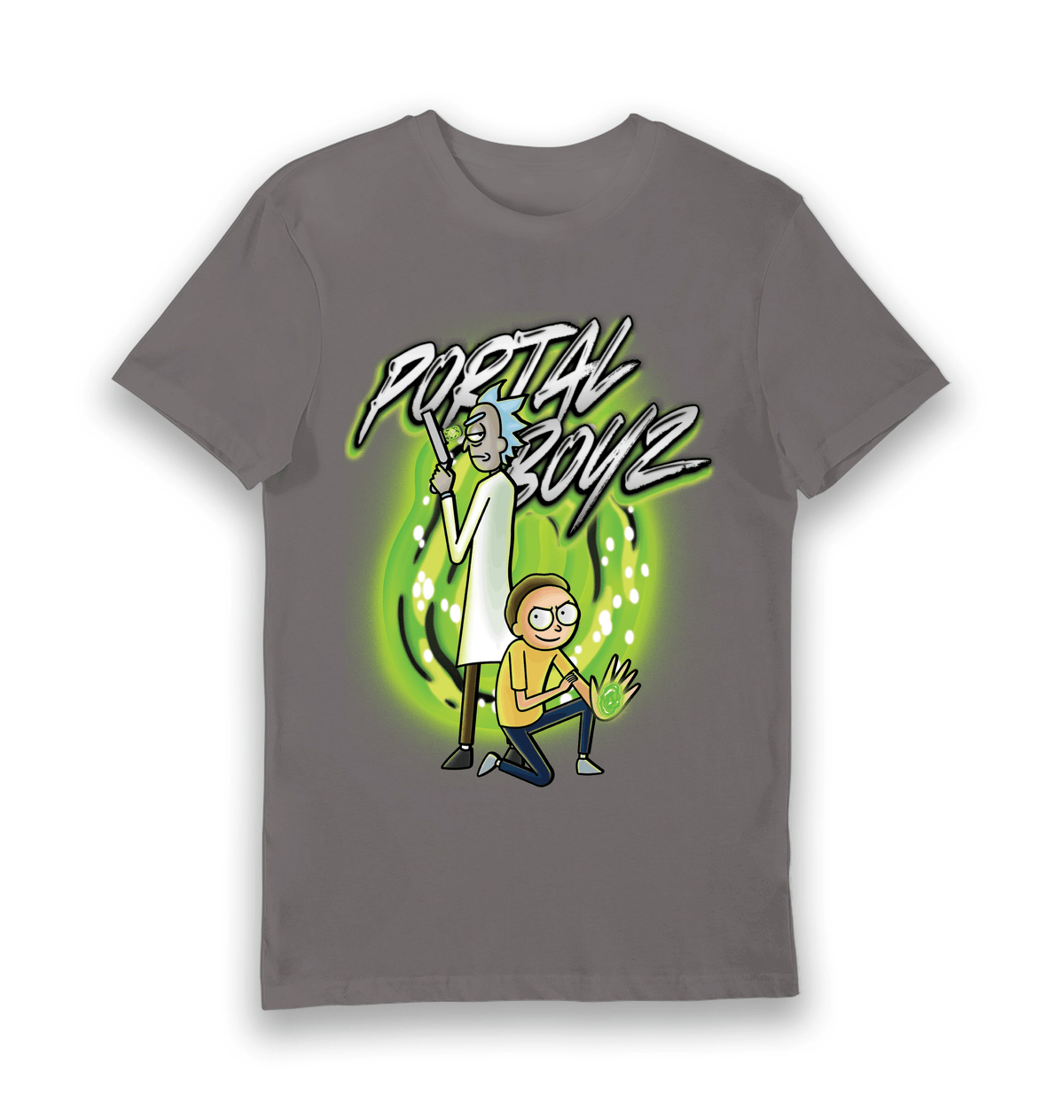 T-shirt Rick and Morty Portal Boyz