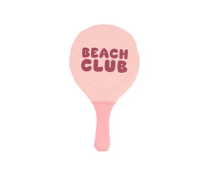 Stripes Bloom & Blush Neoprene Beach Paddles with Ball