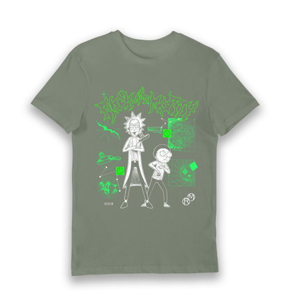 T-shirt adulte Rick and Morty Portal Math