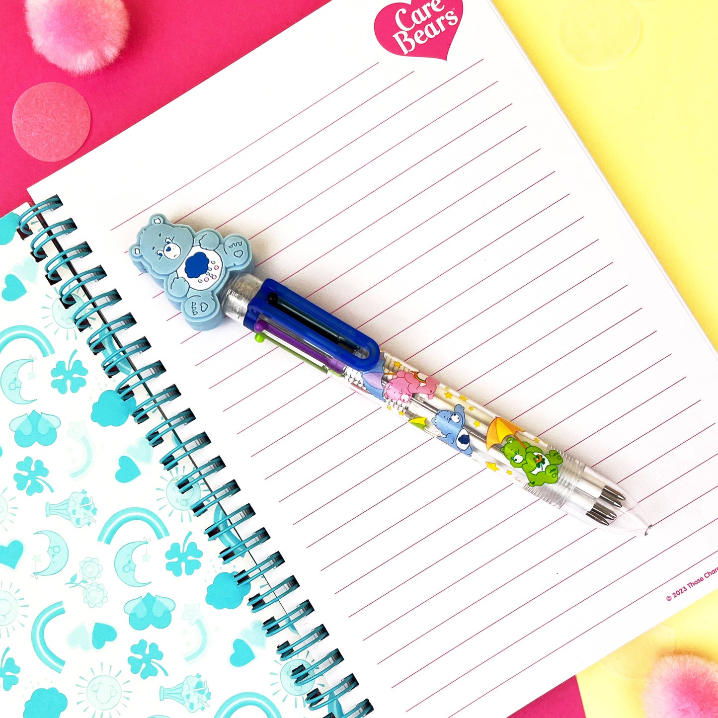 Stylo multicolore – Care Bears avec bouchons Grumpy Bear ou Cheer Bear | Blueprint Collections – vue 9