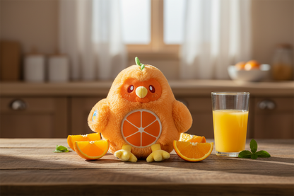 Mini Peluche Squishable Poulet à l'Orange