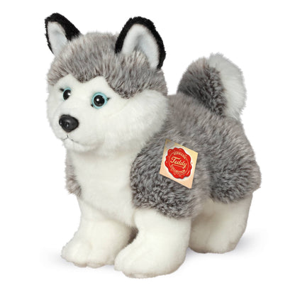 Peluche de husky de pie