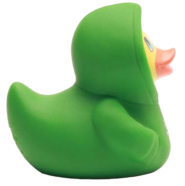 Felpa con cappuccio Duck Ireland - Verde