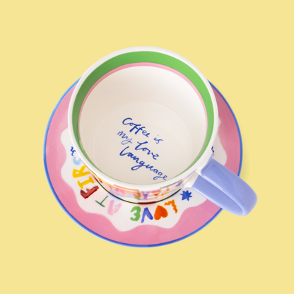 Koffieclub kop- en schotelset