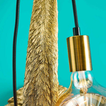 Applique Tiffany, oro, 26,5 x 24,5 x 71,5 cm