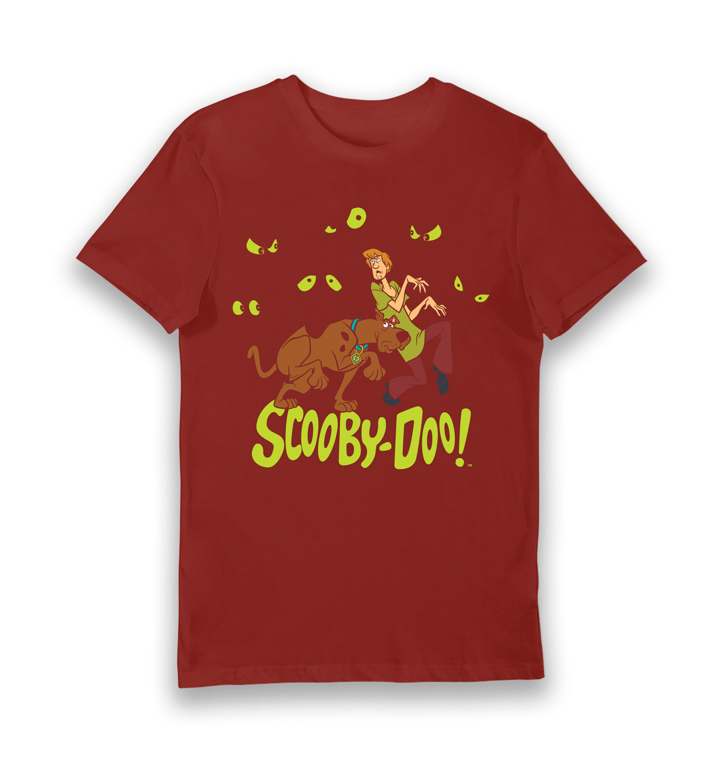 T-shirt adulte Scooby-Doo Scooby et Shaggy effrayés