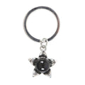Porta-chaves Belladonna com Obsidiana Negra