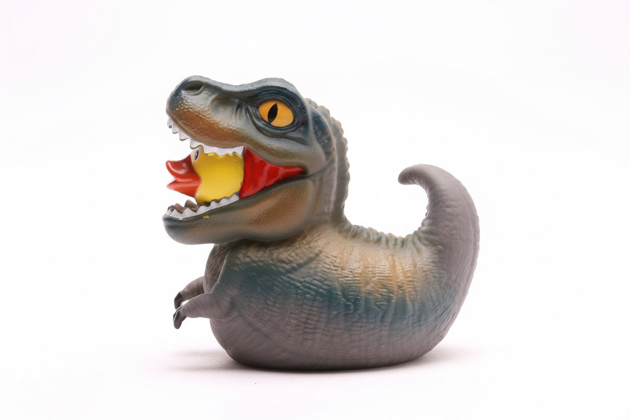 Canard Dinosaure T-Rex Gris