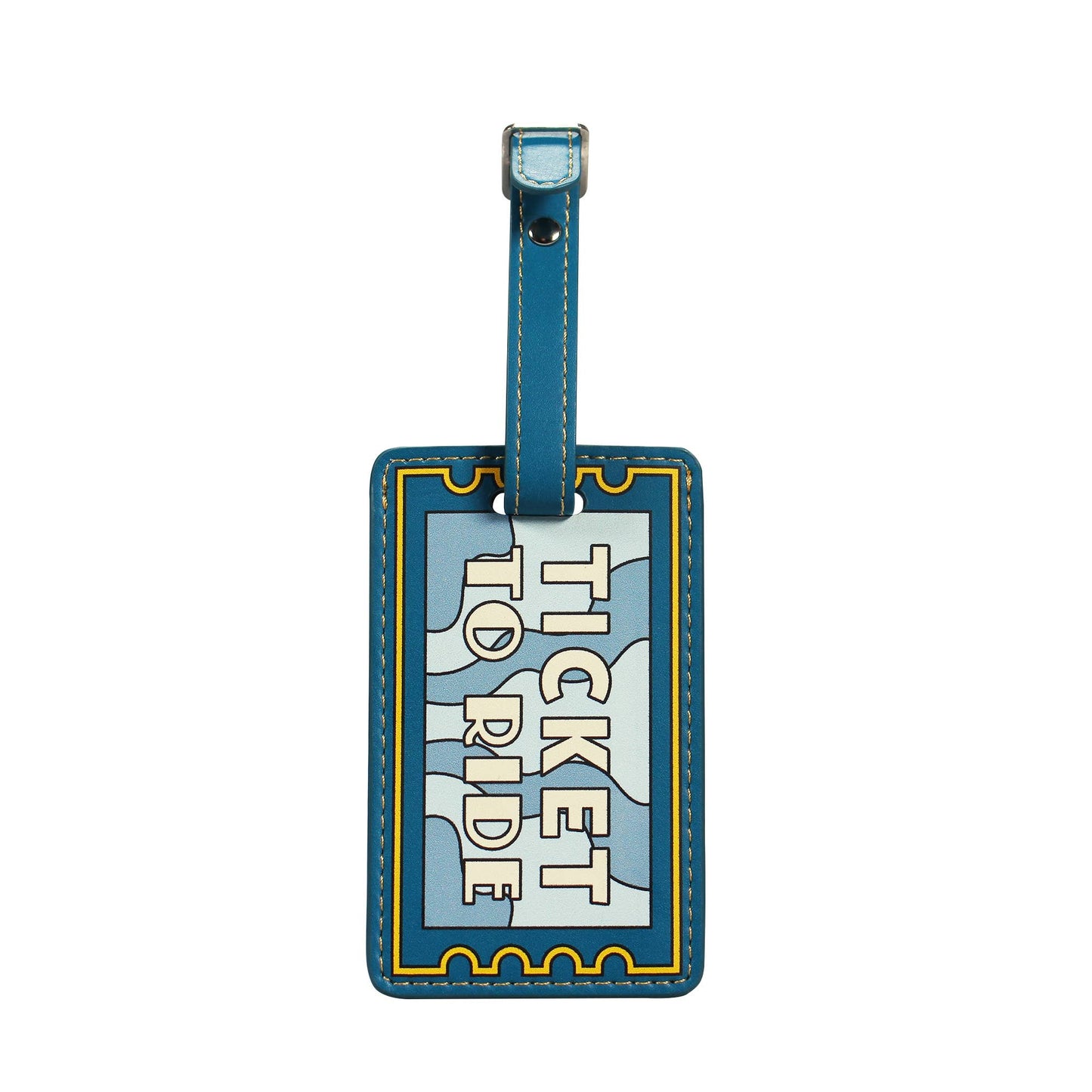 Het Beatles Ticket to Ride bagagelabel