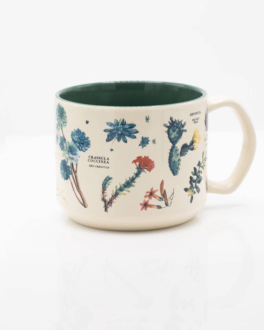 Mug avec Succulentes – produit scientifique Cognitive Surplus EU, vue 1