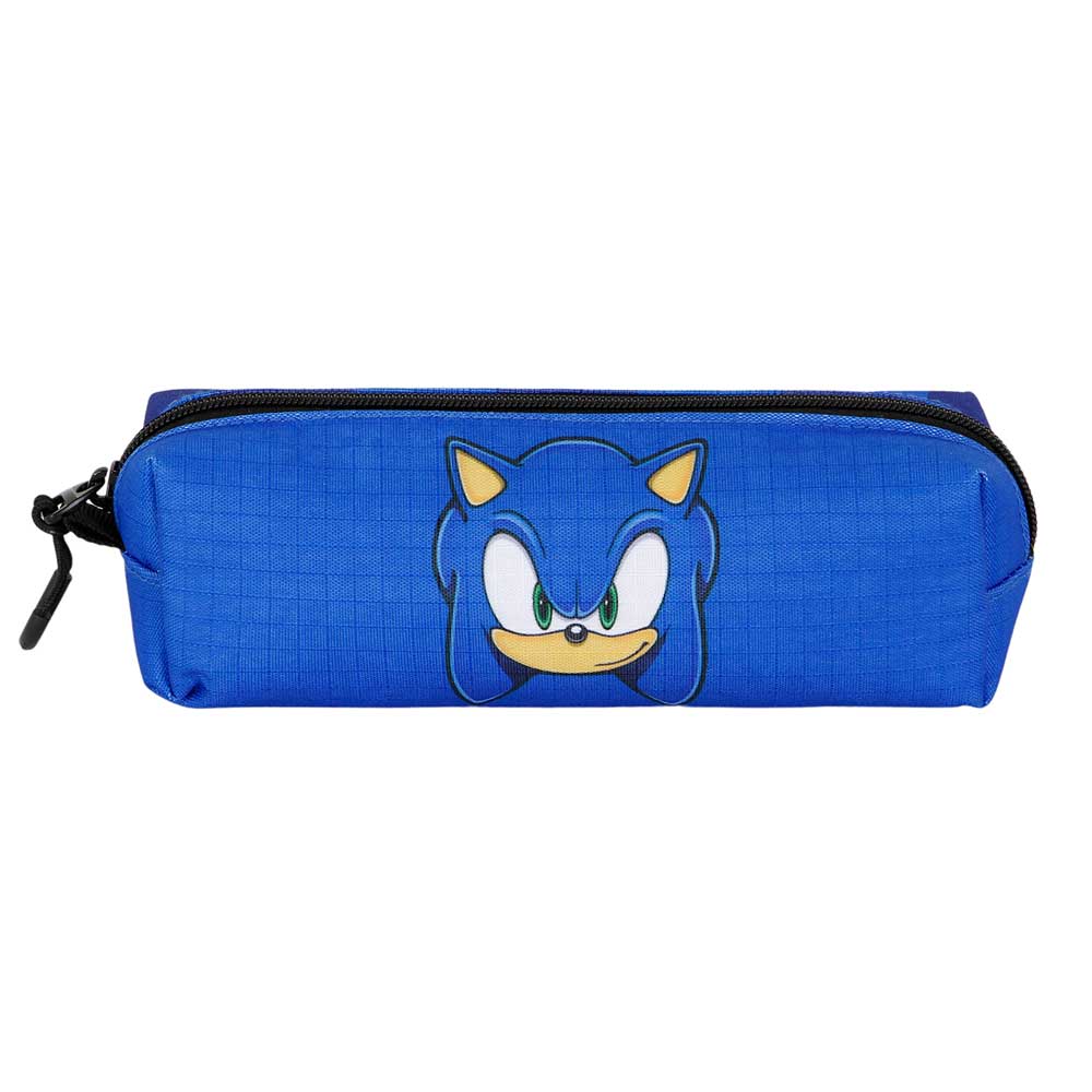 Estuche cuadrado para lápices FAN 2.2 SEGA Sonic the Hedgehog - Mirada de Sonic