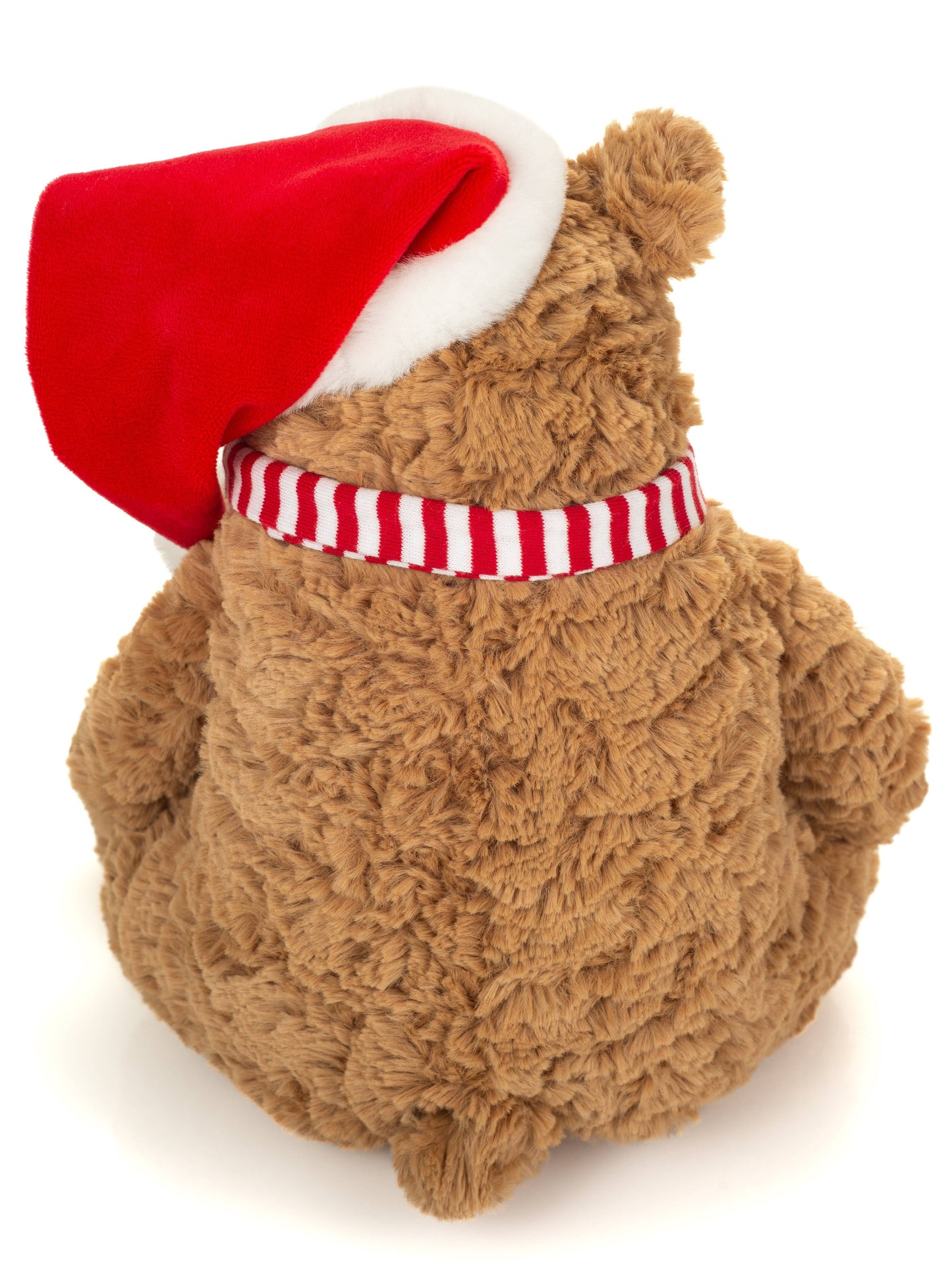 Peluche navideño de oso pardo Howard
