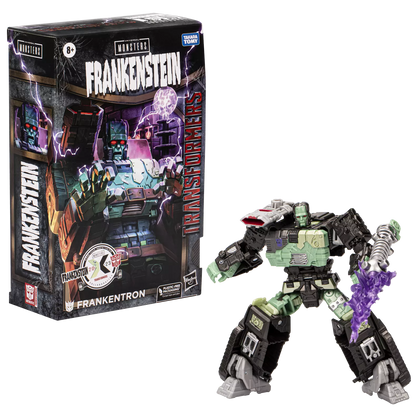 Transformers Collaborative Monstruos universales Frankenstein x Transformers Frankentron