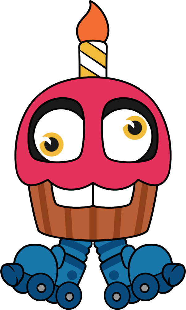 Party Mr. Cupcake Bobble Pin