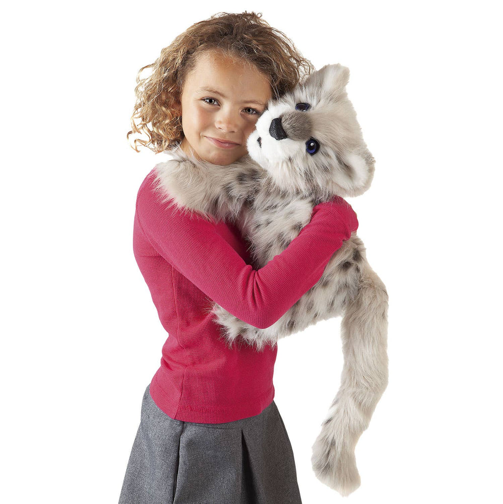 Marionnette à Main Léopard des Neiges – Bébé