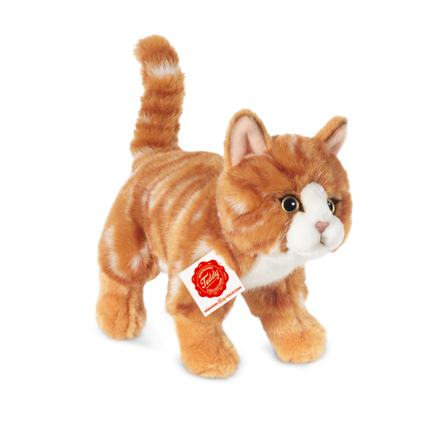 Standing Tabby Cat Plush