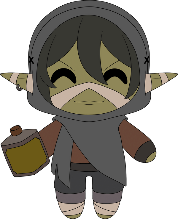 Critical Role: Mighty Nein アニメシリーズ ノット ぬいぐるみ (9インチ)