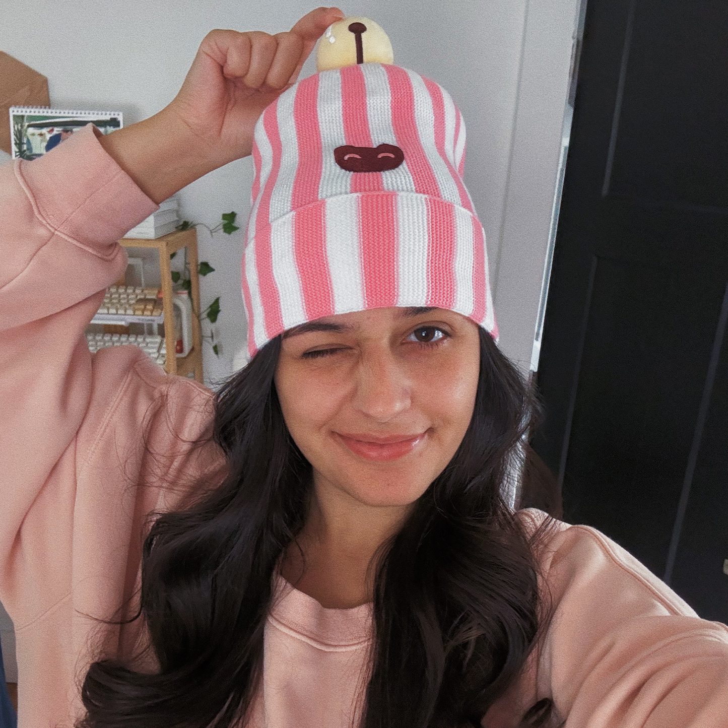 PuppyCat Letter Beanie