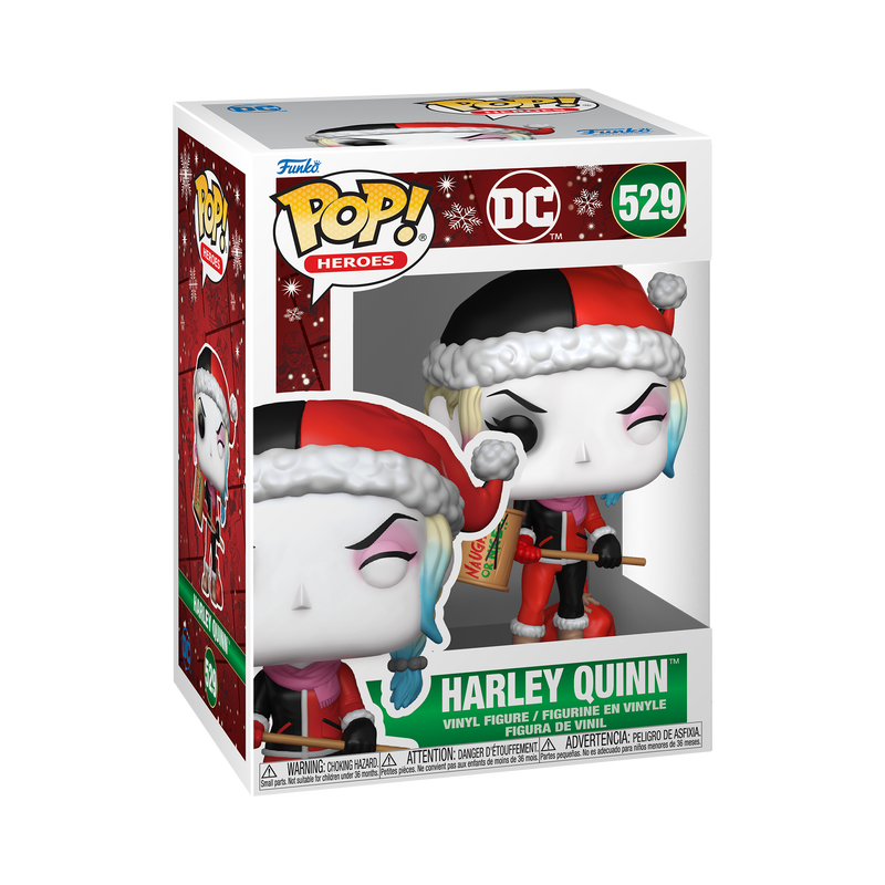 Pop! Harley Quinn com Martelo de Vilão 