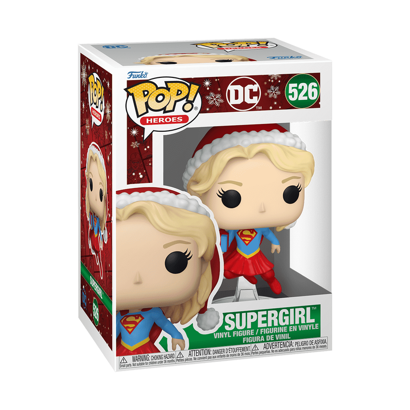 ¡Estallido! Supergirl con regalo