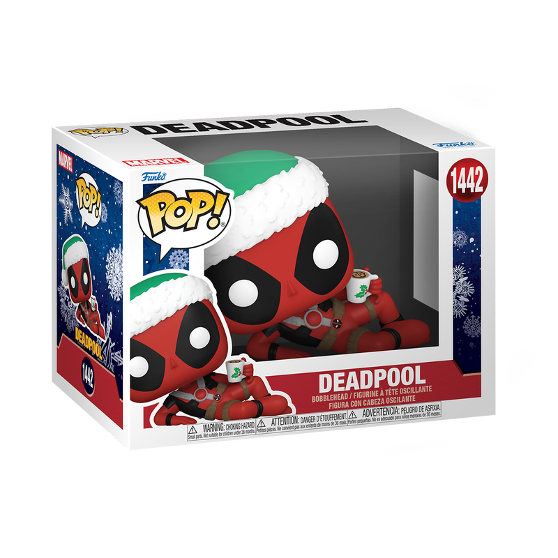 Pop! Deadpool con chocolate caliente (festividades)