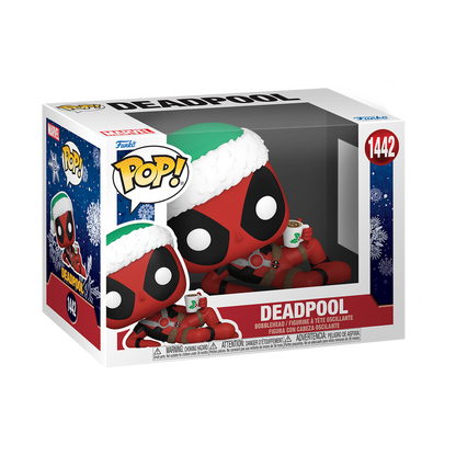 Pop! Deadpool con chocolate caliente (festividades)