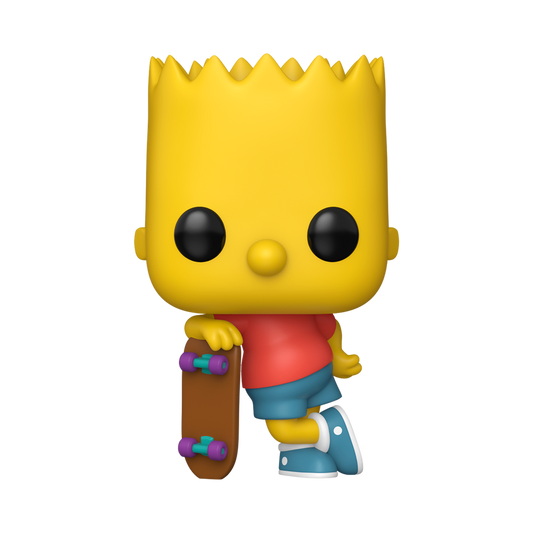 ¡Estallido! Bart Simpson con patineta