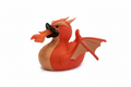 Pato de dragão vermelho