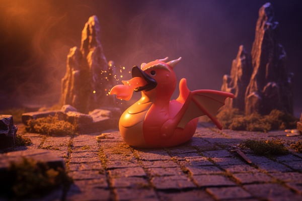 Canard Dragon Rouge