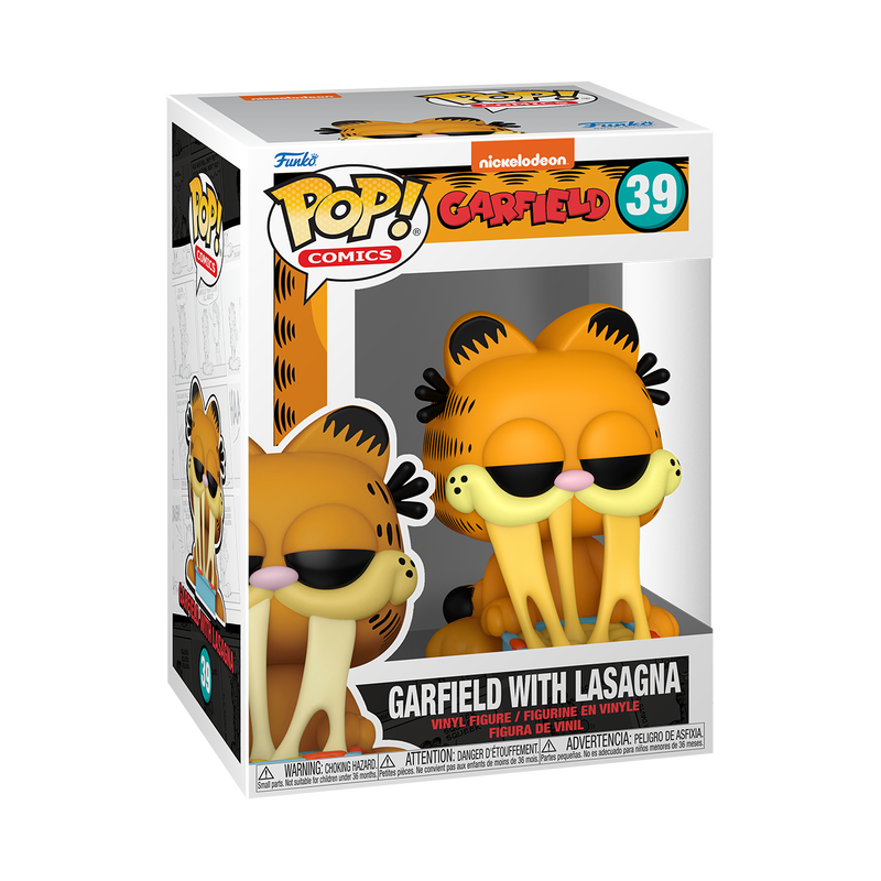 Garfield with Lasagna Dish
