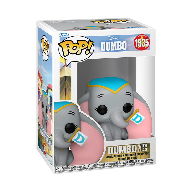 Pop! Dumbo com Bandeira