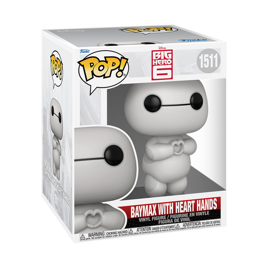 ¡Pop! Super Baymax con manos en forma de corazón