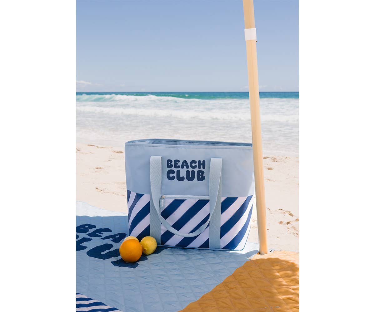 Sac Fourre-tout Isotherme Stripes Blues & Beyond