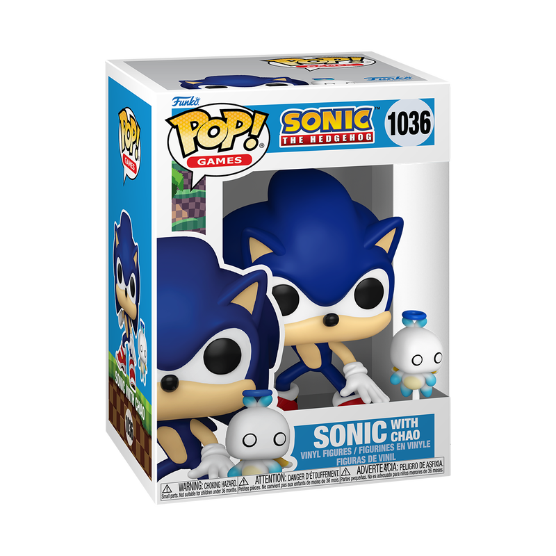 Pop! e Buddy Sonic com Chao