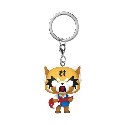 ¡Estallido! Llavero Aggretsuko con Guitarra