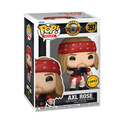 ¡Estallido! Axl Rose con pañuelo rojo 