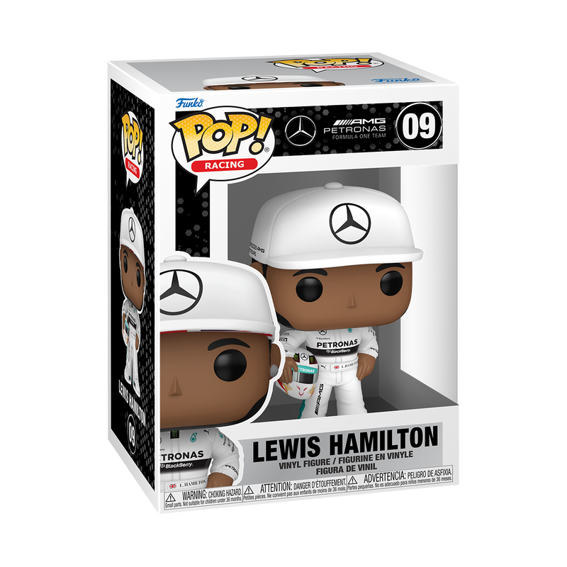¡Estallido! Lewis Hamilton con casco 