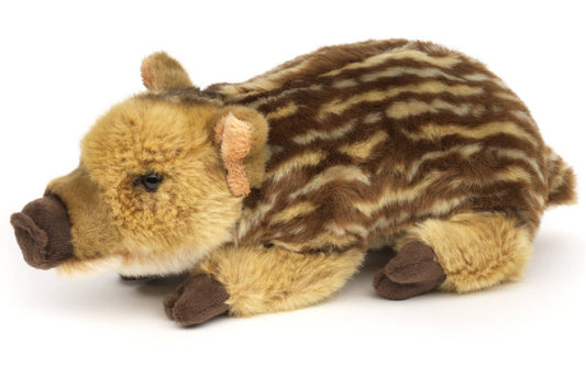 Peluche de jabalí dormido