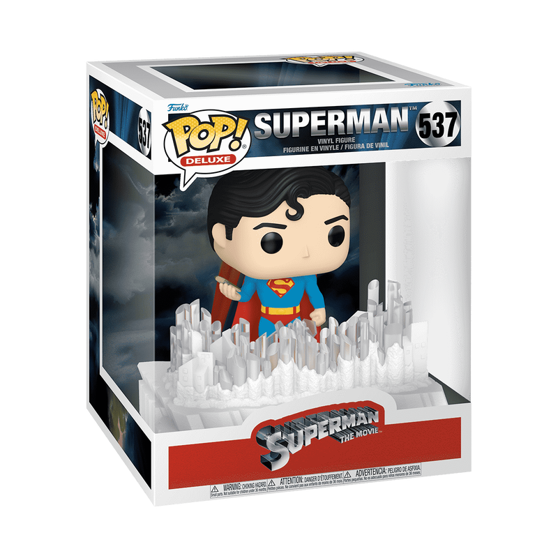Pop! Deluxe Superman avec Cristal (Forteresse de la Solitude) (1978)