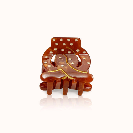 Petite Pince à cheveux Bretzel
