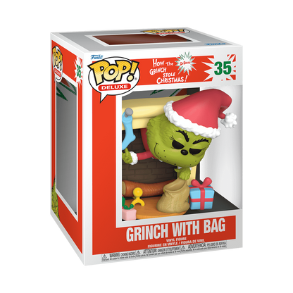 ¡Estallido! Grinch de lujo con bolsa