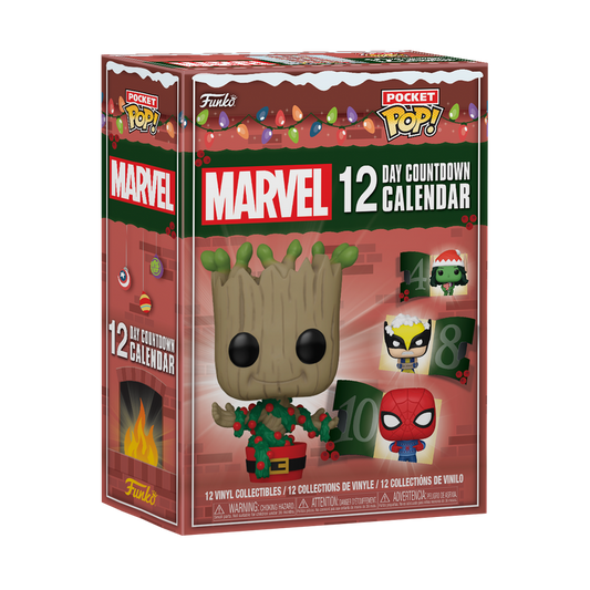 Calendario de Adviento de Marvel - Pocket Pop! 12 días 