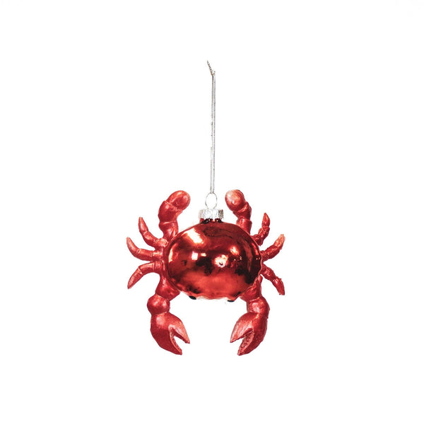 Weihnachtskugel mit Krabbenmotiv