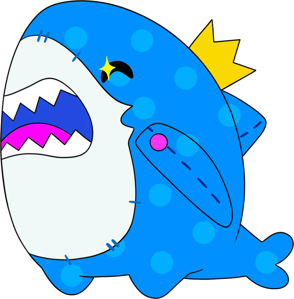 Peluche squalo - Uno 