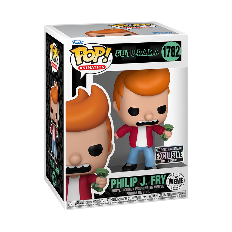 ¡Pop! Philip J. Fry (Meme de "Toma mi dinero")